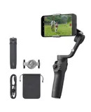 DJI Osmo Mobile 6 Gimbal Stabilizer for Smartphones, 3-Axis Phone Gimbal, Built-In Extension Rod, Object Tracking, Portable and Foldable, Vlogging Stabilizer, YouTube TikTok, Gray