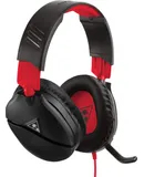 Turtle Beach - Recon 70 Wired Gaming Headset for Nintendo Switch, Xbox One, Xbox Series X|S, PS4, & PS5 - Black/Red-TBS-8010-01