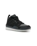 Moncler Men's Pivot Mid High Top Sneakers, Black