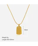 French retro twist stars and moon necklace personalized fashion ladies metal pendant titanium steel necklace Send-English necklace