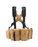 Cwatcun D104 Camera Harness Chest Pack Camera Vest Camera Bag Camera Waist Pack Waterproof for DSLR Camera Body Lens Smartphone Water Bottle