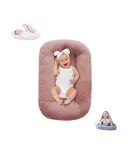 Baby Lounger for Infants Babies 0-12 Months, Bionic Organic Lounger for Baby, Soft Cotton Breathable Infant Floor Seats & Loungers for Newborn Baby Shower Gifts