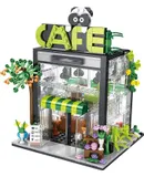 Toys Building Blocks Set, Coffee House Building Blocks Toys, Children's Building Blocks Toys Modeling, Gifts for Girls Ages 6-12 and up, 579PCS