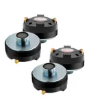 5 Core Compression Driver 2Pc 1″ PA Horn Tweeter Pro Audio 1000W 1.34″ Voice Coil 13 OZ Magnet 8Ohm