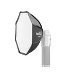 Godox LM-S25 Mini Octagonal Softbox Diffuser Compatible with Godox Lux Master Retro Camera Flash