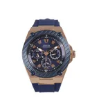 Guess Womens Valencia W1157L3 Multifunction Blue Dial Watch