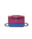 Women's Kurt Geiger Mini Colorful Splicing Chain Bag Fashion And Versatile Grid Embroidery Bag Single Shoulder Crossbody Bag