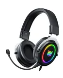ONIKUMA X10 Wired Headphones Surround Sound Stereo Headsets Over-ear Game Headphone with Noise Cancelling Mic RGB Lights for Computer Gamer