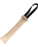Dingo Gear Tug Toy for Dog Training Agility Tug of War, Jute Dog Bumper with one Handle, Dog Bite Pillow for Aggressive Chewers, 1,5