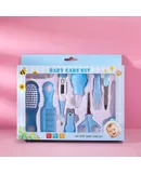 Foreign trade baby care set Baby nail clippers thermometer toothbrush care tools comb brush 10 sets