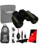 Nikon 8x42 Aculon A211 Binocular 8245 + Lens Tissue + Backpack + 5pc Cleaning Kit