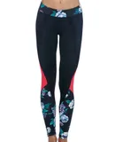 Body Glove Women's Sport Floral Prism Legging In Get Shorty