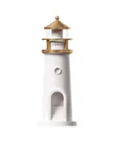 Moon Lamp Projector Night Light,Lighthouses Night Light with Remote -White