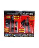 Pro-4 Tactical Gift Set, 300 Lumin Flashlight, 13-in1 Pliers with Multi-Tool, and Bonus Flashlight