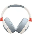 JBL - Junior 470NC Kids Wireless Over-Ear Noise Canceling Headphones - White