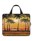 Coconut Tree Laptop Bag Women Man 10 12 13 15 17 Inch Office Notebook Travel Computer Handbag Waterproof Bag Notebook Cover