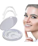 2 Pairs Denture Teeth Veneers Dentures Socket Dental Veneers For Temporary Tooth Repair