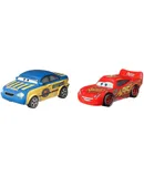 Disney Pixar Cars 3, Race Official Tom & Lightning McQueen 2-Pack, 1:55 Scale Die-Cast