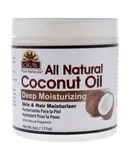 100 Percent Coconut Oil For Hair And Skin by Okay for Unisex - 6 oz Oil