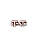 Brianna Cannon Texas A&m Logo Studs In White And Maroon Acrylic