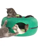 【2025 Upgrade】 Interactive Cat Ball Toy, Wicked Ball M3, Automatic Moving Ball Toy for Indoor Cat Kitten, Smart Anti-Depression Pet Toy Fun Gift with Light