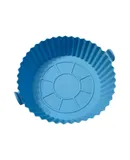 Reusable Air Fryer Liner Silicone Air Fryer Pot Easy Cleaning Round Silicone Liner Replacement for 3L to 5L Air Fryer