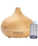 Aromatherapy Diffuser,Essential Oil Set,Essential Oil Diffuser,Ultrasonic Diffuser with 550ML Tank Ideal for Large Rooms, Waterless Auto Off,Adjustable Timer,7 LED Light Colors and Mist Mode