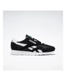 Mens Reebok CL NYLON Black/Black/White Size:4.5