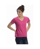 Short Sleeve V-Neck T-Shirt for Women in Pretty Spring Colors