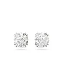 Pendientes Swarovski De Botón Constella | Talla Redonda | Rodio 5636712 | Joyería De Lujo Para Mujer | Ideal Para Regalo Elegante