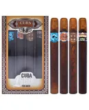 Cuba Latino Collection by Cuba for Men - 4 Pc Gift Set
