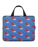 Fun Rocket Pop Popsicle Pattern Laptop Bag Women Man 10 12 13 15 17 Inch Office Notebook Travel Computer Handbag Waterproof Bag Notebook Cover
