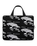 Edgar Allan Poe The Raven Poem Laptop Bag Women Man 10 12 13 15 17 Inch Office Notebook Travel Computer Handbag Waterproof Bag Notebook Cover