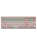 Lofree Mechanical Keyboard 100 Key Wireless Bluetooth Cute Red Axis Laptop, Cute Cat Theme