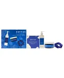 Citrus Magic Set by Koffee Beauty for Unisex - 3 Pc 4oz Citrus Magic Coffee Scrub, 8oz Citrus Magic Body Lotion, Silk Scrunchie