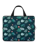 Plant And Apple Laptop Bag Women Man 10 12 13 15 17 Inch Office Notebook Travel Computer Handbag Waterproof Bag Notebook Cover