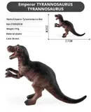 Jurassic Large Dinosaur Simulation Tyrannosaurus Brachiosaurus Model Simulation Dinosaur Model Educational Animal Models for Collectors, Dinosaur Lovers, Birthday Gifts-Emperor Leopardosaurus 315g volume 0.38