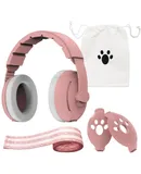 Aner 2-in-1 Baby Hearing Protection Earmuffs-Pink