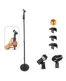 Universal Microphone Stand Squeeze Clutch Height Adjustable 35