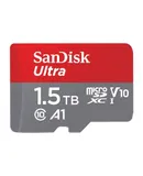 SanDisk 1.5TB Ultra microSDXC UHS-I Memory Card with Adapter - Up to 150MB/s, C10, U1, Full HD, A1, MicroSD Card - SDSQUAC-1T50-GN6MA [New Version]