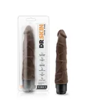 Dr. Skin Vibe 1 Dildo 9in Vibr Brown