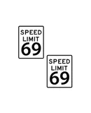Neve Nude Pasty Black Speed Limit 69 Sig