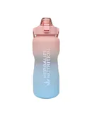Herbalife Nutrition Shake Water Bottle 2L Oversized Gradient With Straw Inside Tritan Plastic Material Outdoor Travel Bottle