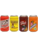 \u2013Soda Can Dog Toy 100% Vinyl. Made Durable & Strong. Novelty Play Toy &Floats (Beer & Soda Combo Pack Option #2)