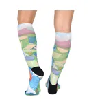Birds' Eye View Pattern CoolMax Socks, Nature Collection for Men & Women Eco-Friendly Crew Socks