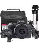 Canon EOS R100 Mirrorless Camera and Canon RF-S 18-45 Lens Content Creator Kit