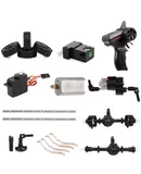 4PCS 65mm Military Truck Tire for 1/16 WPL B-14 B-24 B-16 B-36 C-14 C-24 RC Car