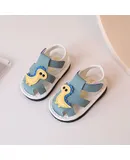 Infant Squeaky Sandals ，WILLFUNY Baby Boy Girl Summer Non-Slip Shoes--17码(inner length 12cm)