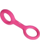 Pet x Karim Rashid Collaboration, Tuggle Dog Toy, Durable Rubber with Ergonomic Grip, for Medium to Large Dog Breeds, Pink
