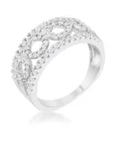 Rina 0.5ct CZ Contemporary Band Ring